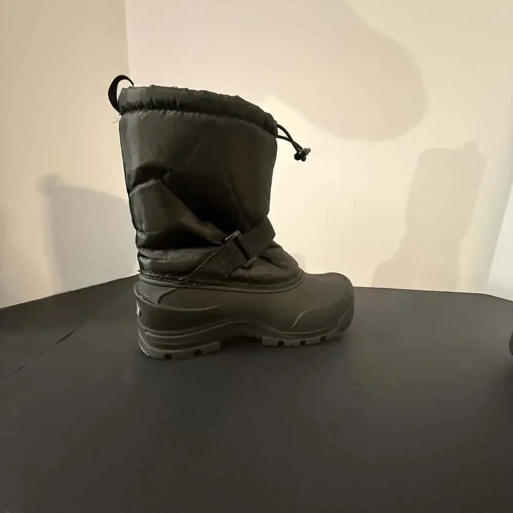 Northside Kids Size 4 Frosty‎ Winter Snow Boots Black 3M Thinsulate Waterproof